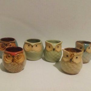 NIB Luckego Ceramic Tealight/Votive Candle Holders Air Plant Mini Planters